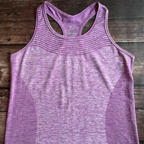 NIKE | Pale purple marl DRIFIT racerback workout tank - Picture 4 of 9